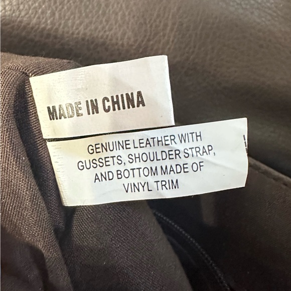 Brown fringe crossbody purse - Picture 3 of 6